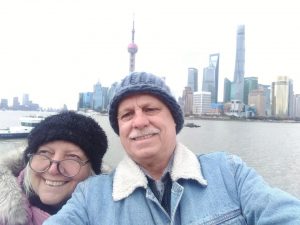 Quentin and Pam in China